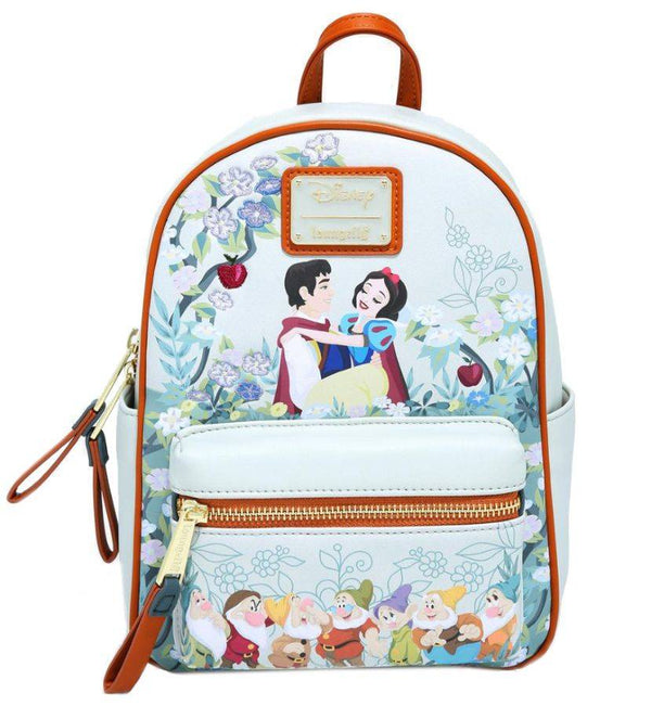 Snow White - Floral Mini Backpack