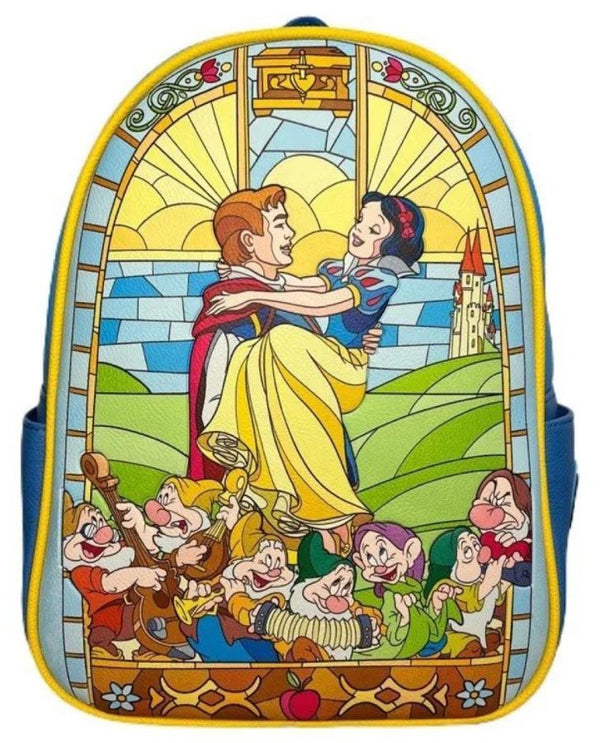 Snow White and the Seven Dwarfs - Stained Glass Mini Backpack