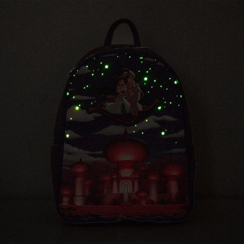 Aladdin - Aladdin and Jasmine Magic Carpet Ride Mini Backpack