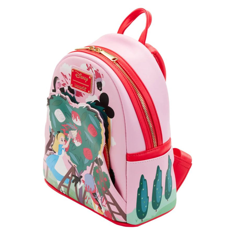 Alice in Wonderland - Painting the Roses Red Mini Backpack