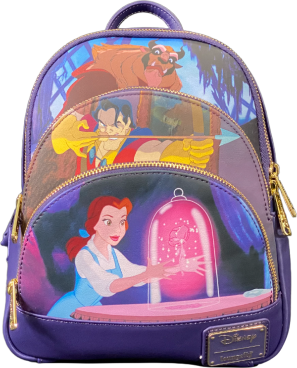 Beauty and the Beast (1991) - Triple Pocket Backpack [RS]