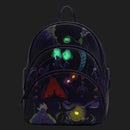 Disney Villains - Triple Pocket Glow in the Dark Mini Backpack