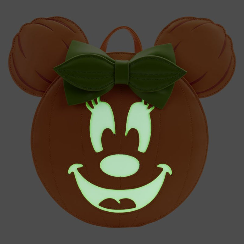 Disney - Minnie Mouse Glow in the Dark Pumpkin Mini Backpack