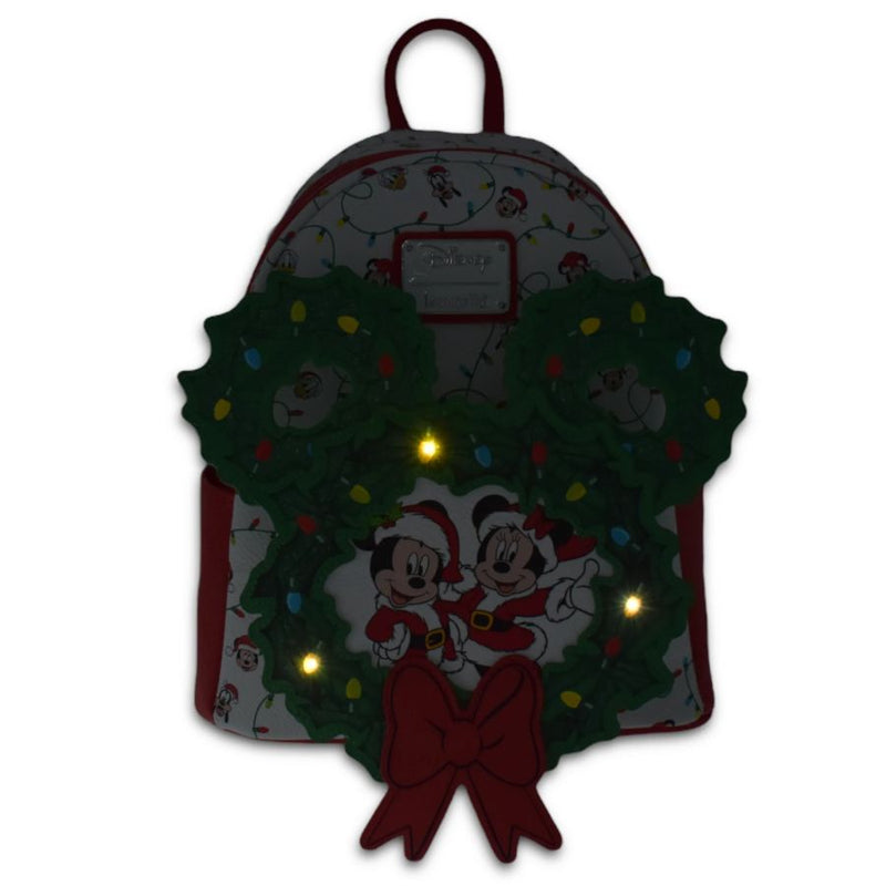 Disney - Mickey Holiday Wreath Mini Backpack [RS]