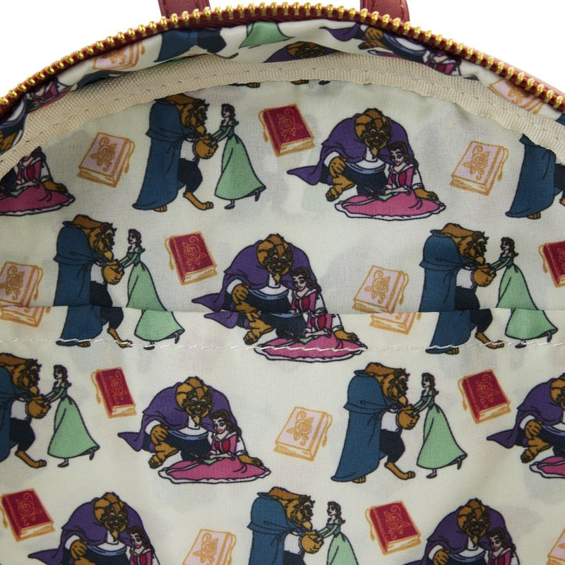 Beauty and the Beast - Library Scene Mini Backpack