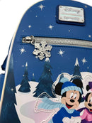 Disney - Mickey & Minnie Winter Scene Mini Backpack [RS]