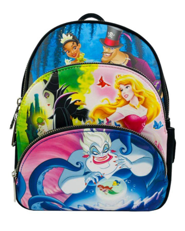 Disney - Good Vs Evil Scene Triple Pocket Mini Backpack