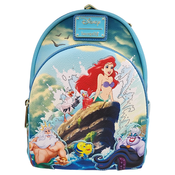 The Little Mermaid - Scenic Wave Mini Backpack