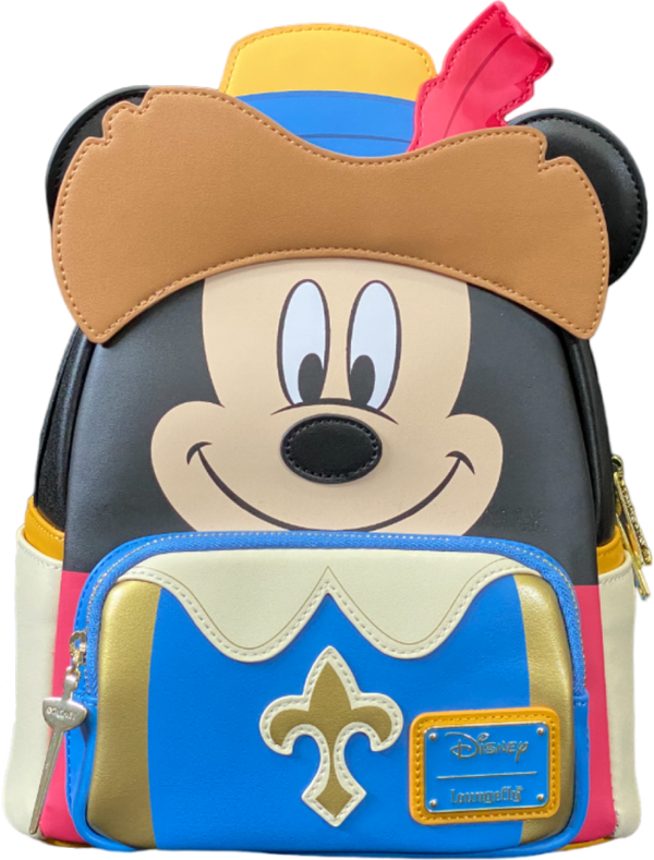Disney Three Musketeers - Mickey Musketeer Cosplay Mouse Backpack