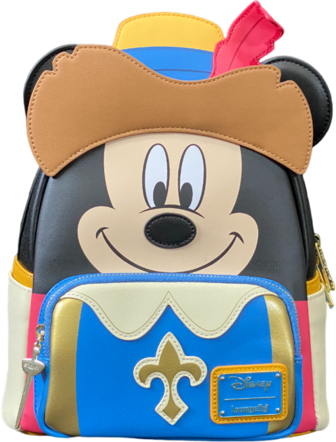 Disney Three Musketeers - Mickey Musketeer Cosplay Mouse Backpack