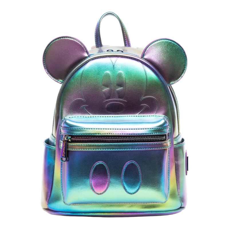 Mini best sale iridescent backpack