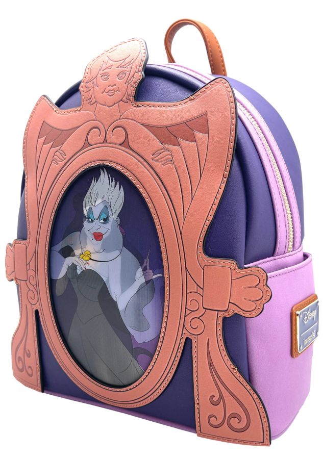 The Little Mermaid - Ursula & Vanessa Lenticular Mirror Mini Backpack [RS]