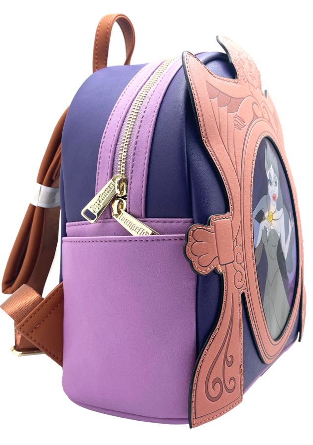 The Little Mermaid - Ursula & Vanessa Lenticular Mirror Mini Backpack [RS]