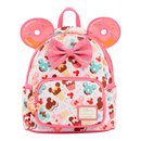 Disney - Minnie Cupcakes & Donuts Print Mini Backpack [RS]