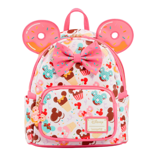 Disney - Minnie Cupcakes & Donuts Print Mini Backpack [RS]