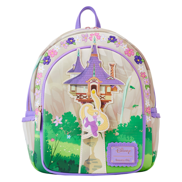 Tangled - Rapunzel Swinging from Tower Mini Backpack
