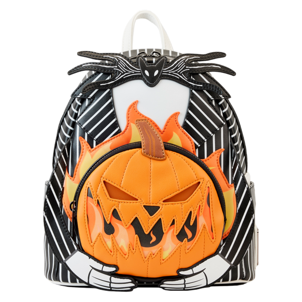 The Nightmare Before Christmas - Jack Pumpkin Glow Head Mini Backpack