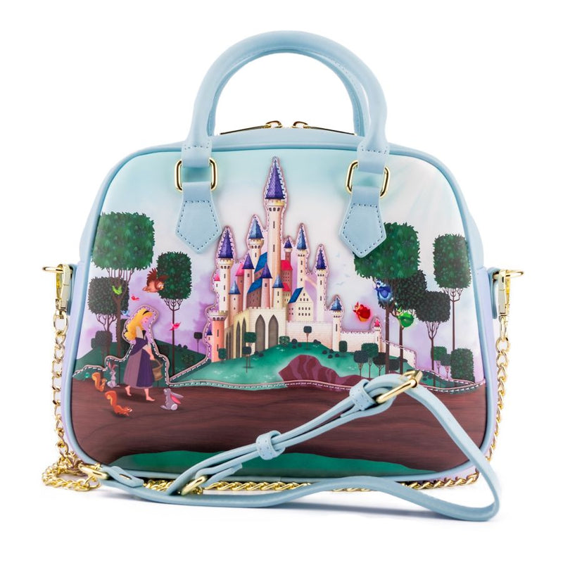 Sleeping Beauty - Castle Crossbody Bag