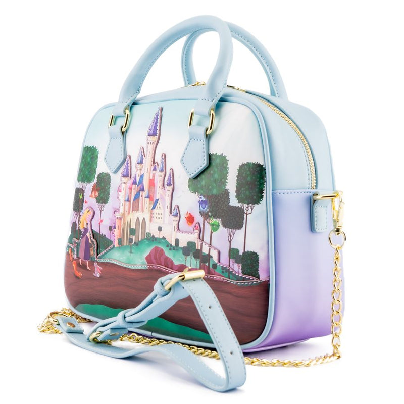 Sleeping Beauty - Castle Crossbody Bag