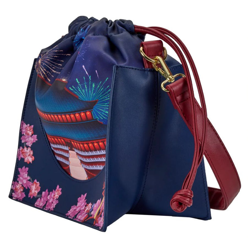 Mulan - Castle Cinch Sack Crossbody Bag