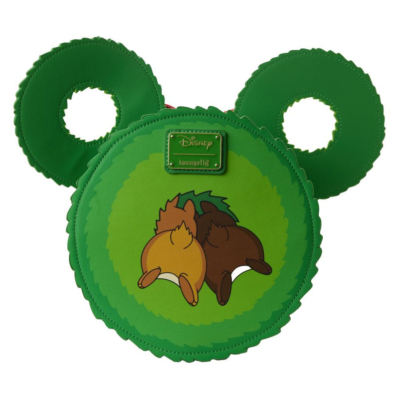 Disney - Chip & Dale Figural Wreath Crossbody Bag