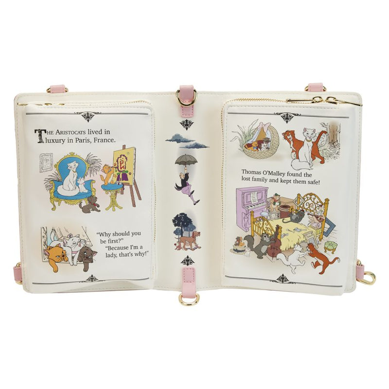 The Aristocats - Book Convertible Crossbody Bag