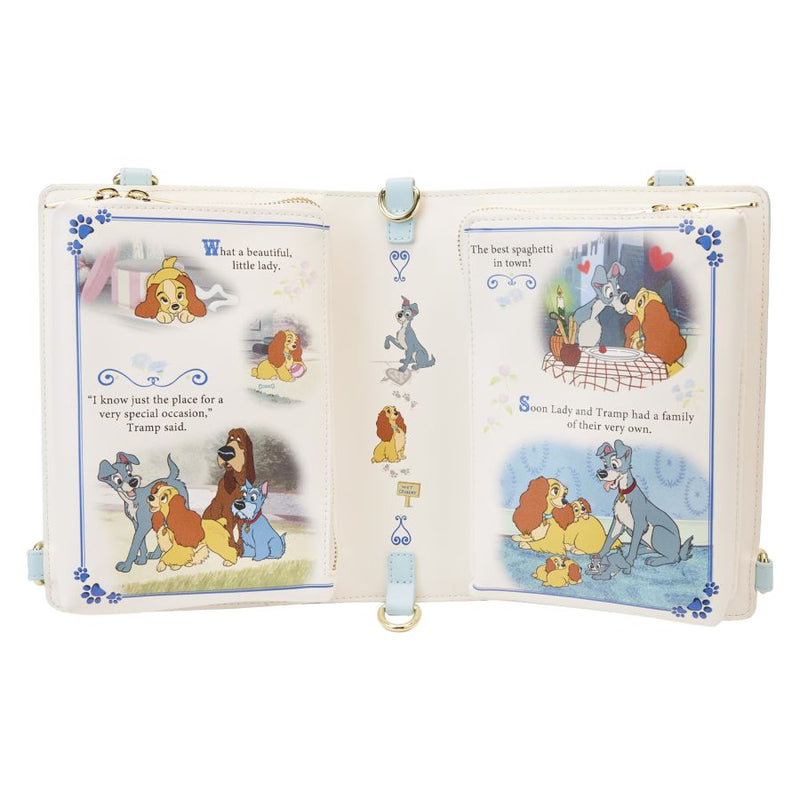 Lady and the Tramp - Book Convertible Crossbody Bag