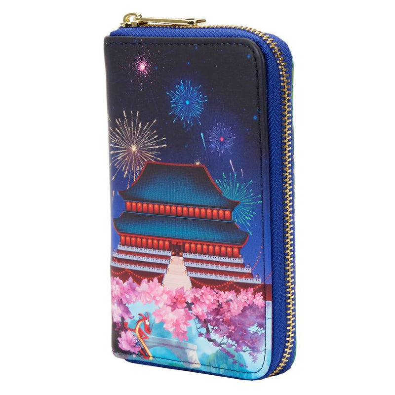 Mulan - Castle Zip Around Purse