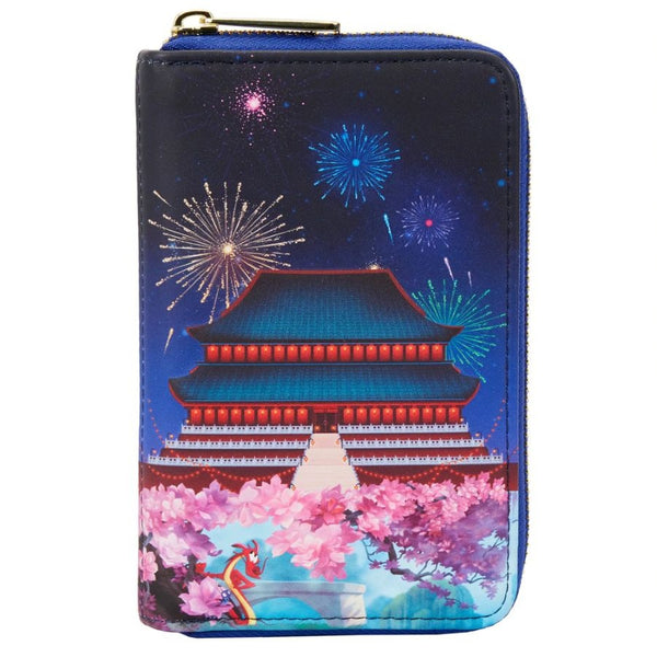 Mulan - Castle Zip Around Purse