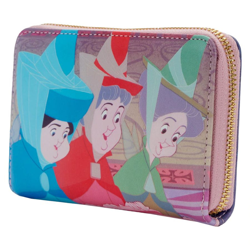 Sleeping Beauty - Princess Scenes Zip Purse