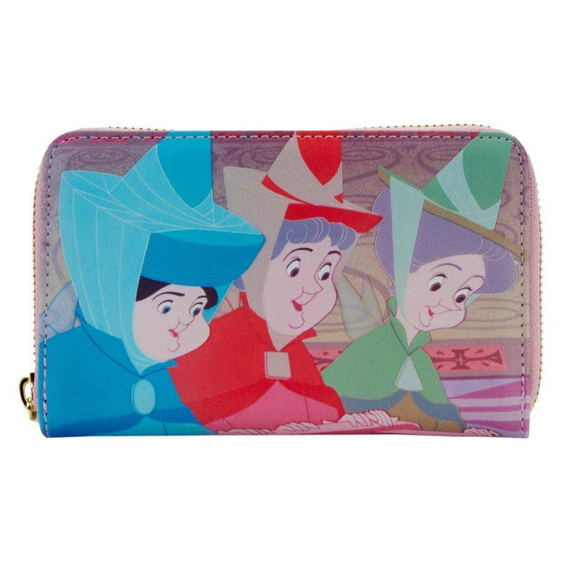 Sleeping Beauty - Princess Scenes Zip Purse