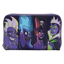 Disney Villains - Glow In the Dark Zip Around Purse