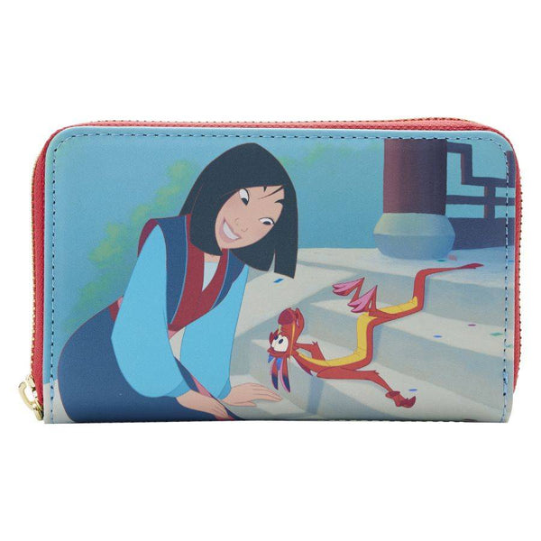 Mulan - Princess Scene Zip Around Purse