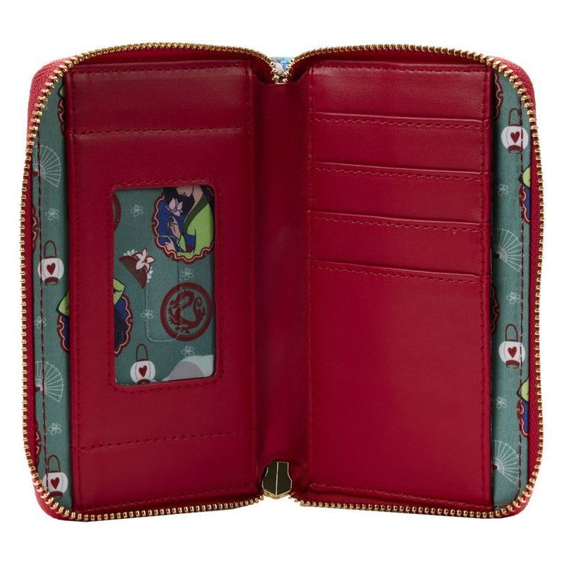 Mulan - Princess Scene Zip Around Purse