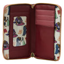 Beauty and the Beast - Fireplace Scene Zip Around Purse