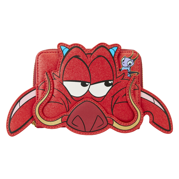 Mulan - 25th Anniversary Mushu Glitter Cosplay Cosplay Zip Wallet