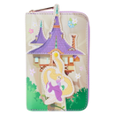 Tangled - Rapunzel Swinging Zip Around Wallet Purse
