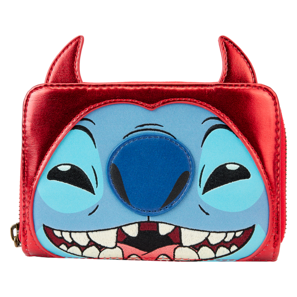 Disney - Stitch Devil Cosplay Zip Around Wallet Purse