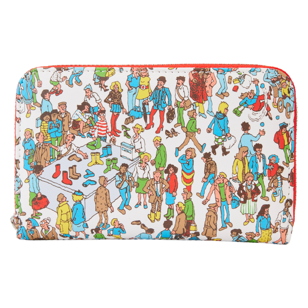 Where's Wally - Art Print Zip Around Wallet Purse