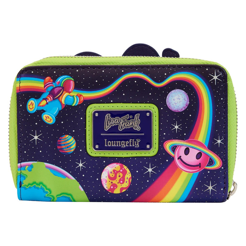 Lisa Frank - Cosmic Alien Ride Zip Around Wallet Purse