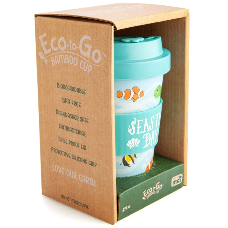 Sea Animal Eco-to-Go Bamboo Cup