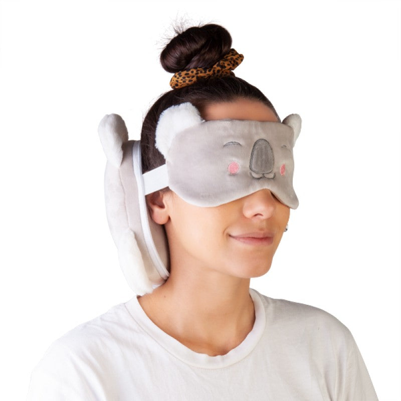 Smoosho's Pals Travel Koala Mask & Pillow