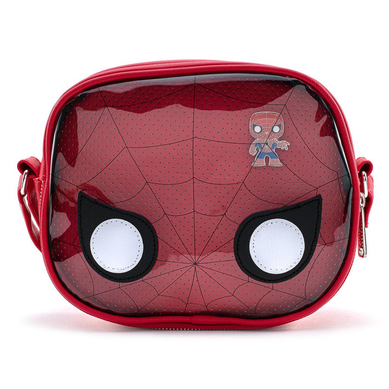 Spider-Man Pin Collector Crossbody Bag with Pin