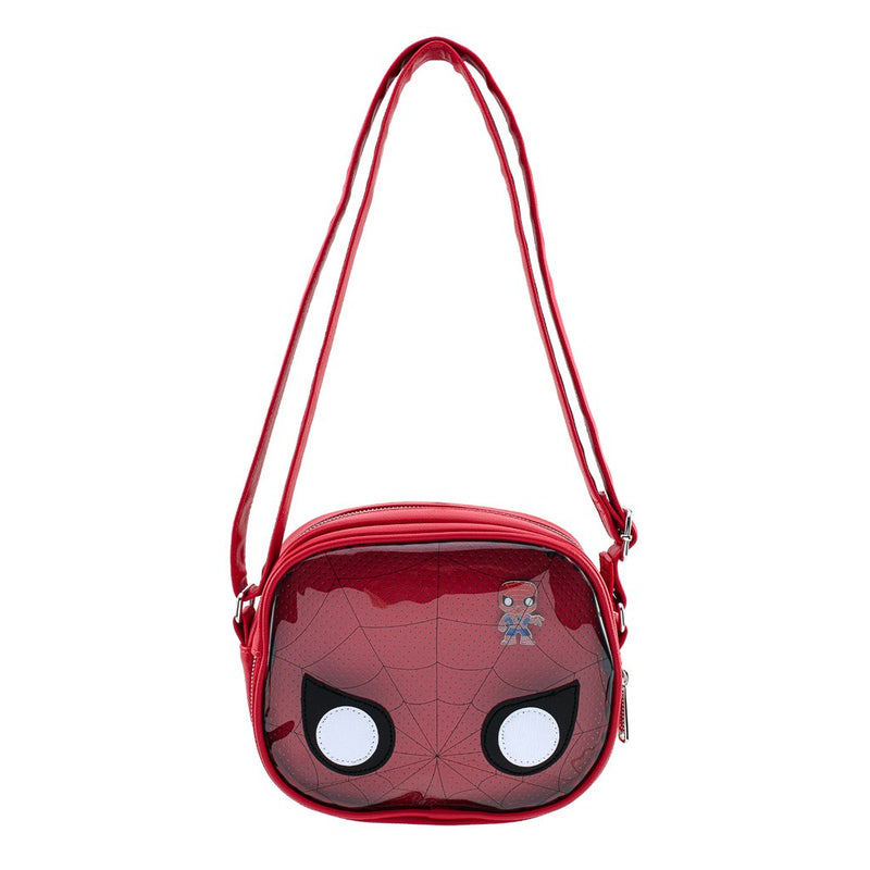 Spider-Man Pin Collector Crossbody Bag with Pin