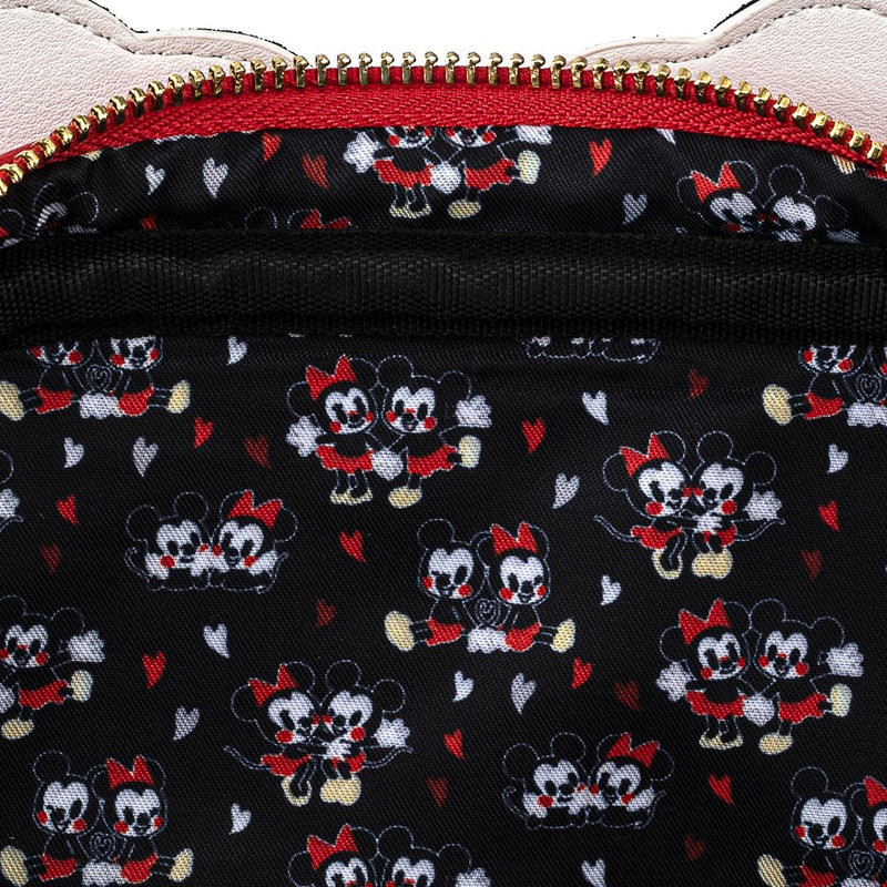 Mickey Mouse - Mickey Heart Hands Crossbody Bag
