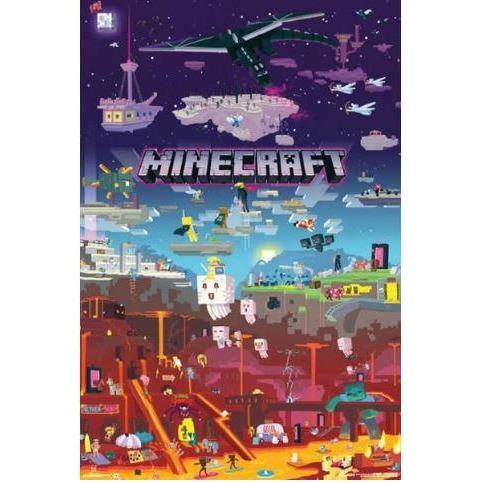 Minecraft World Beyond 300 Piece Puzzle
