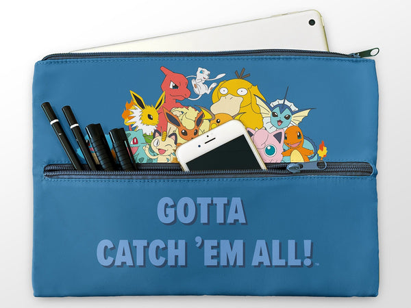 Pokemon - Gotta Catch 'em All! Jumbo iPad Pencil Case