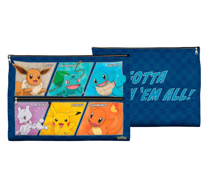 Pokemon - Panels Jumbo iPad Pencil Case