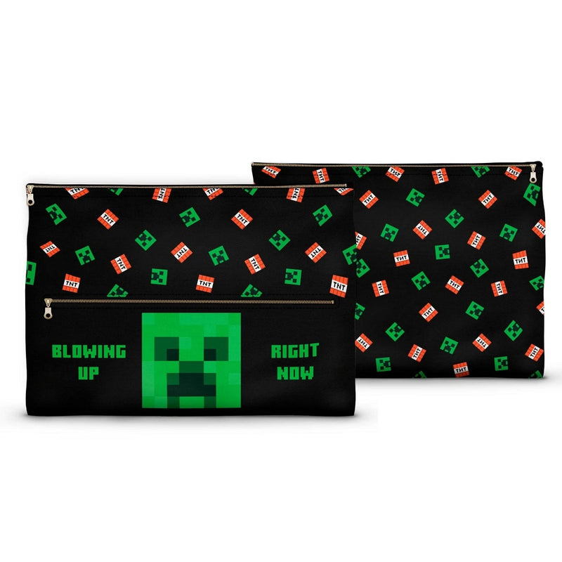 Minecraft - Blowing Up Jumbo iPad Pencil Case