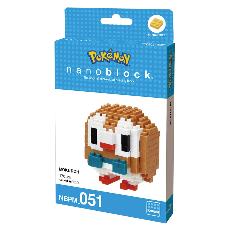 Pokemon - Rowlet Nanoblock